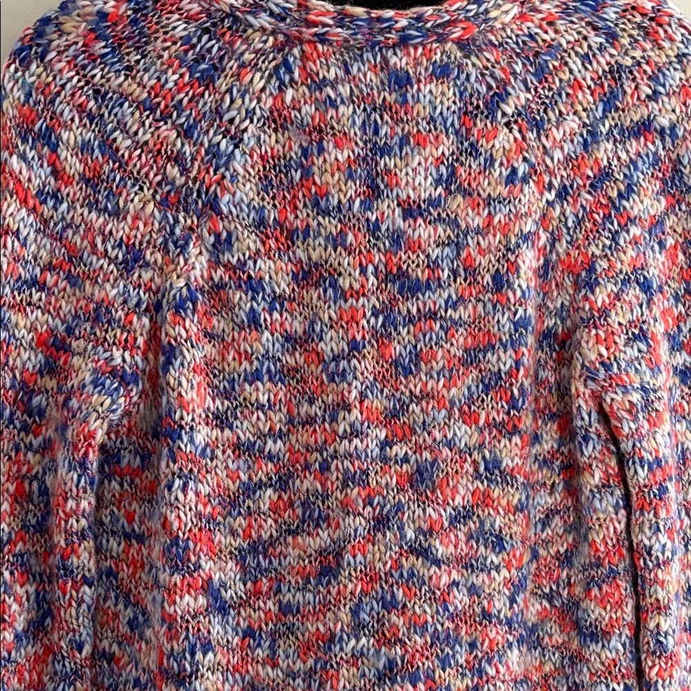 Lou and gray for loft Multicolor Knit Women's wool Sweater S - Picture 5 of 7
